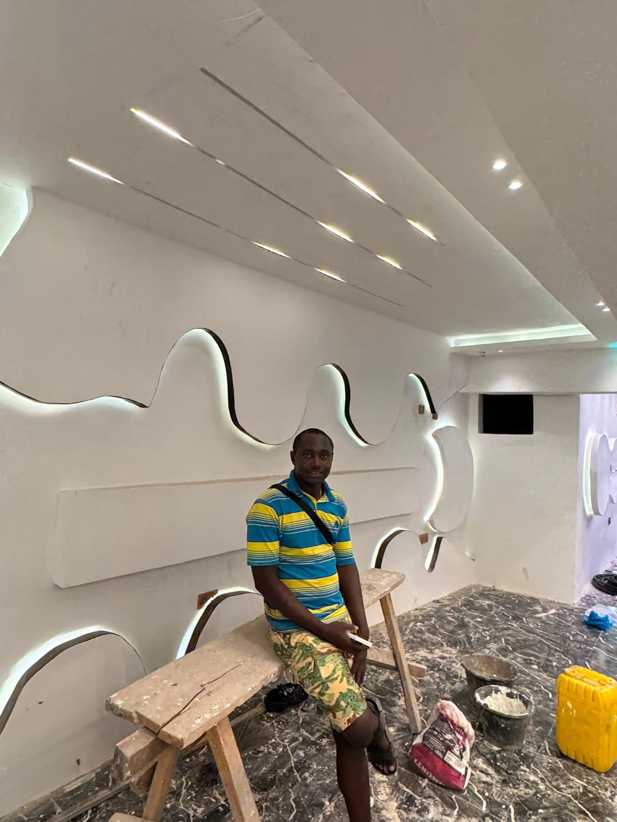 Photo of work by Abdul Mansaray
