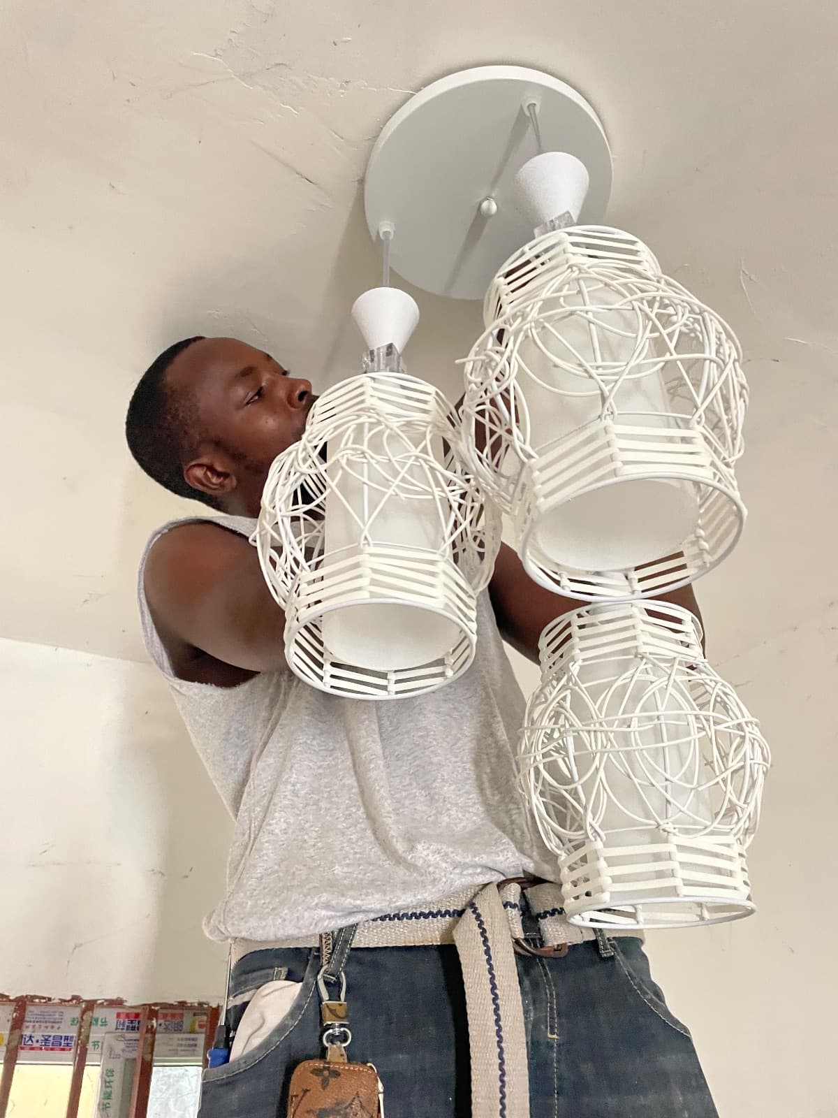 Photo of work by Akim Bah