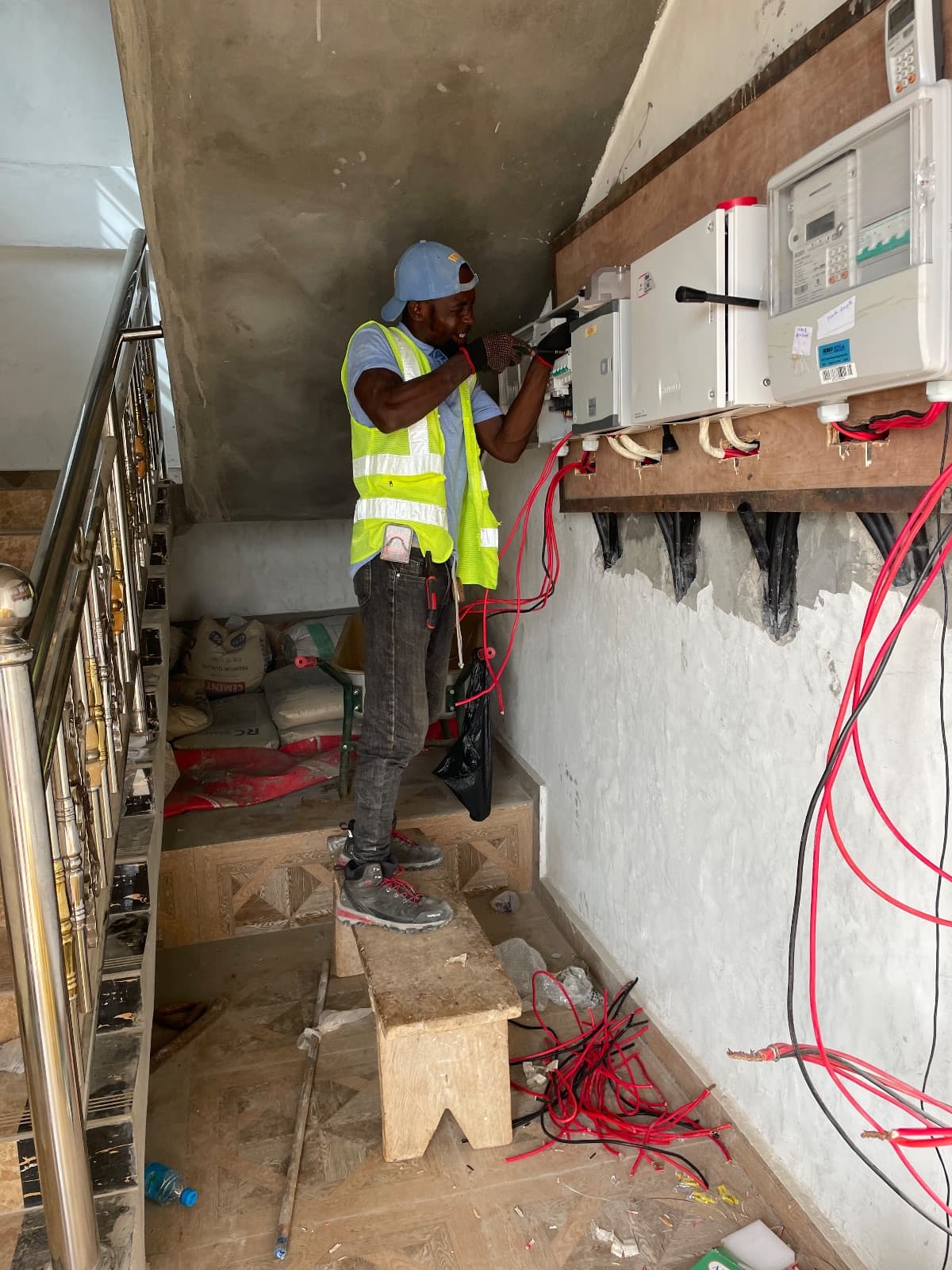 Photo of work by Akim Bah